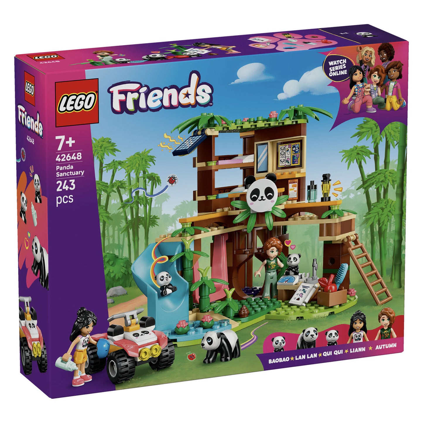 42648 LEGO Friends Panda Sanctuary Animal Care