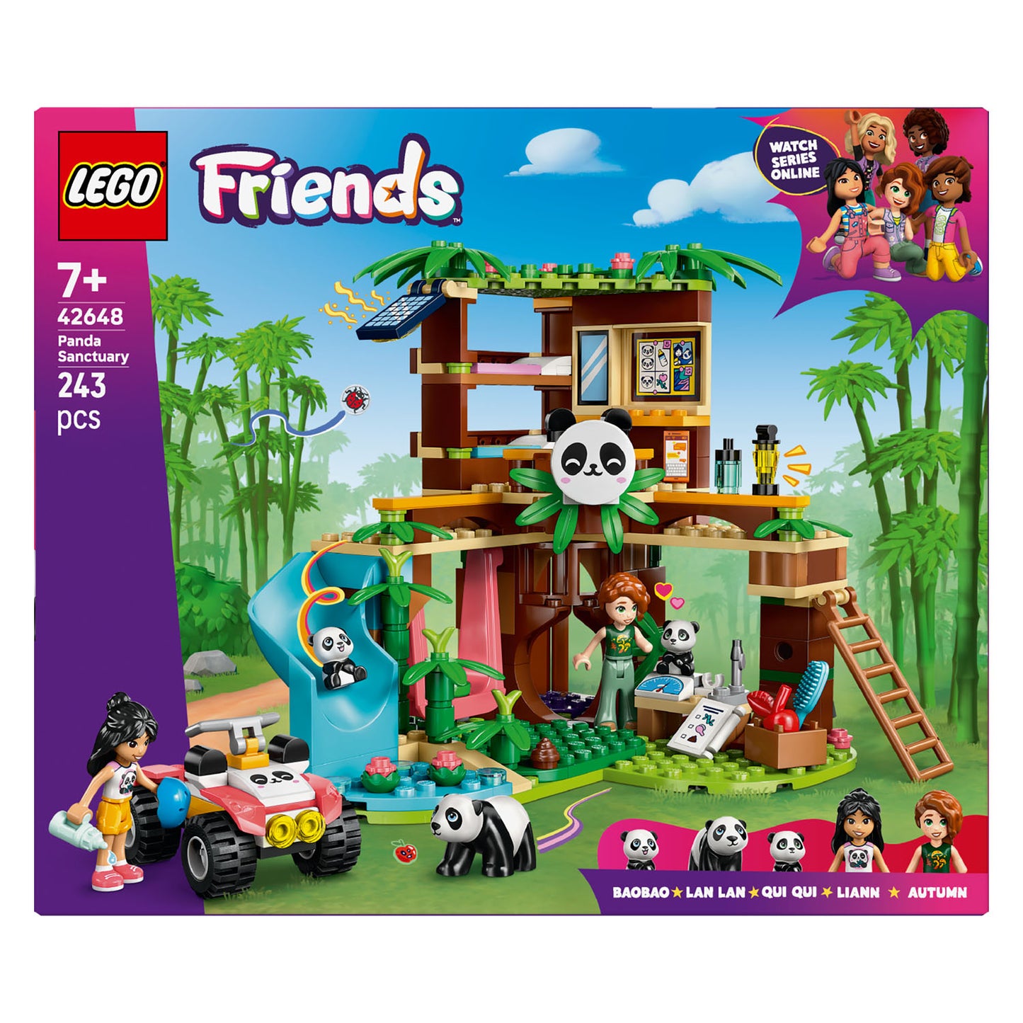 42648 LEGO Friends Panda Sanctuary Animal Care