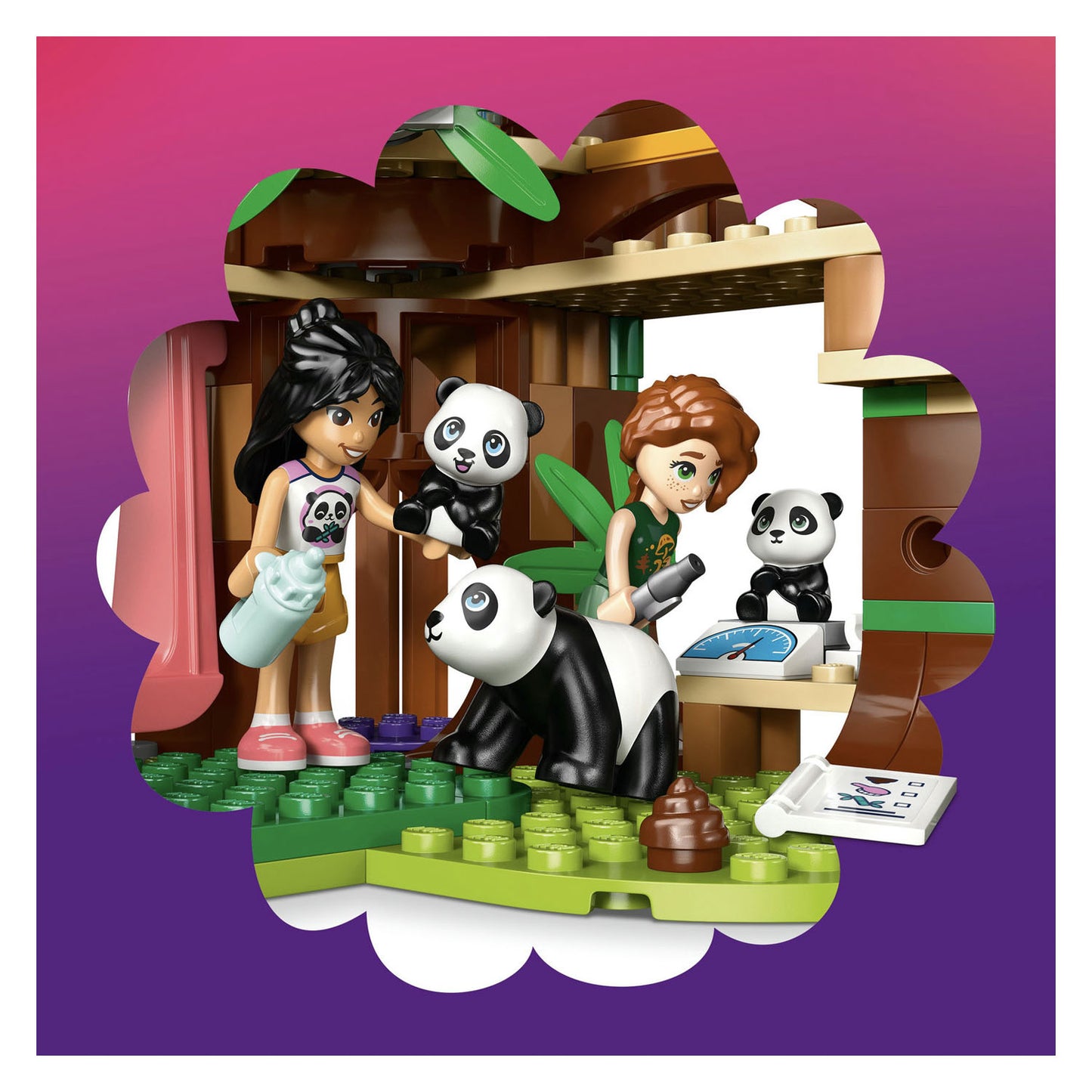 42648 LEGO Friends Panda Sanctuary Animal Care