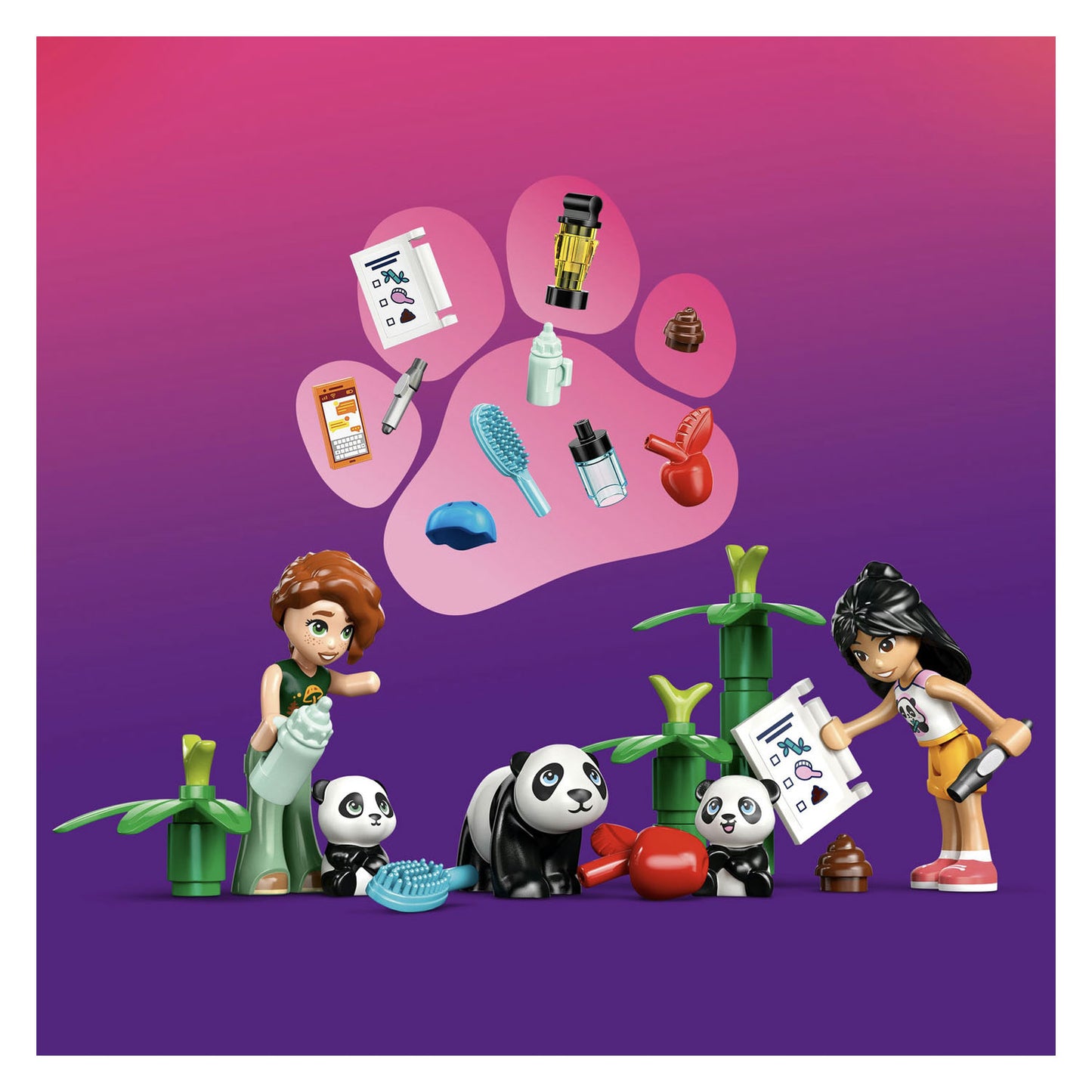 42648 LEGO Friends Panda Sanctuary Animal Care