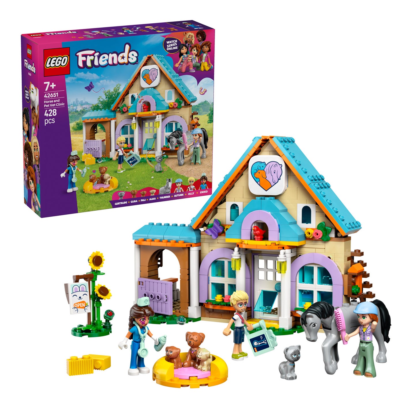 42651 LEGO Friends Horse and Pet Vet Clinic