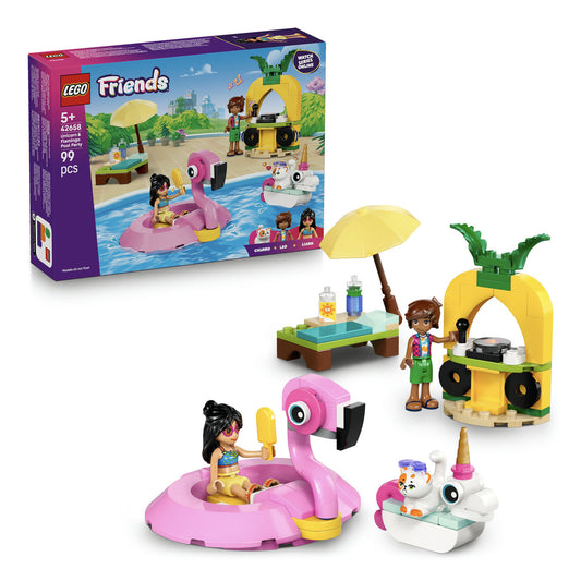 42658 LEGO Friends Unicorn & Flamingo Pool Party