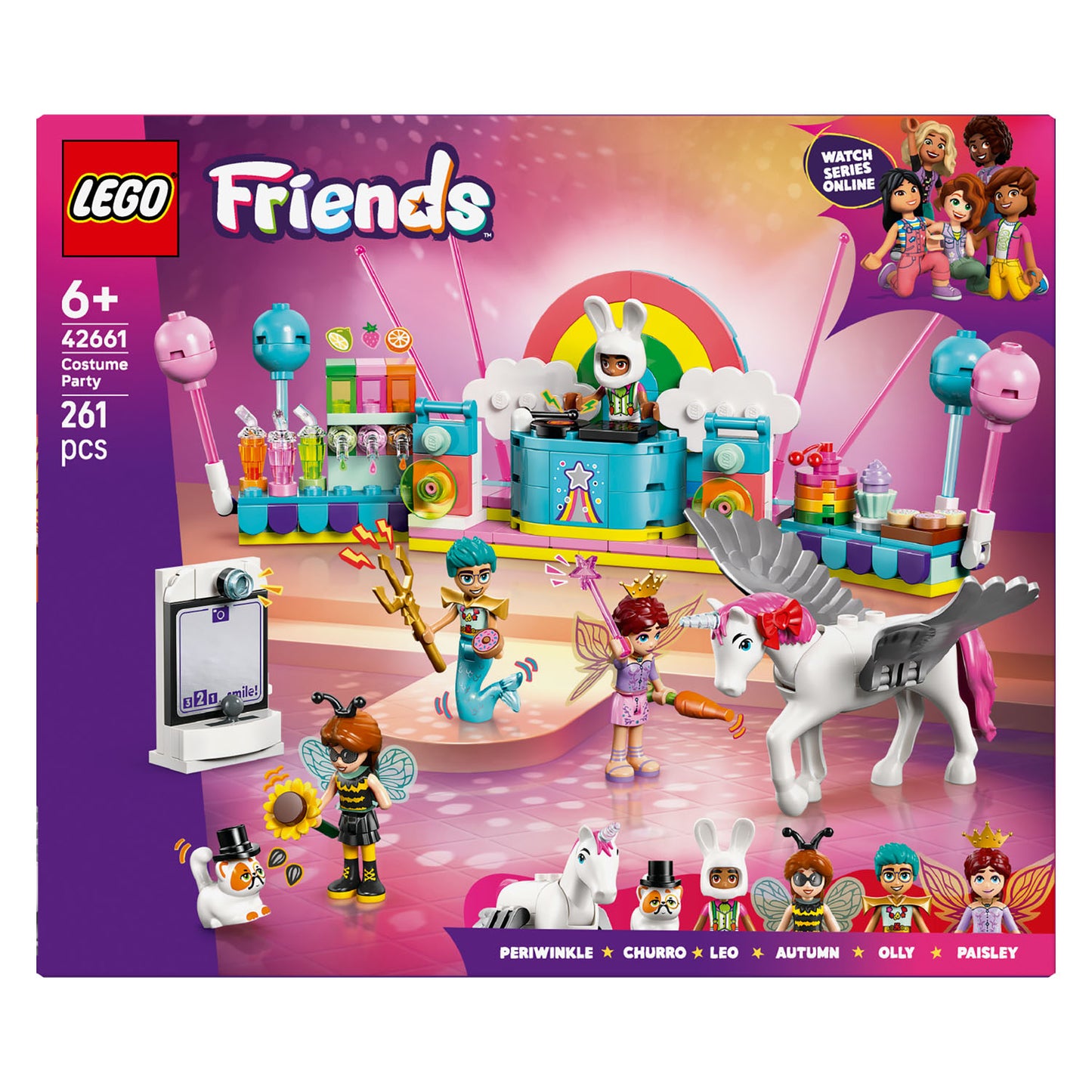 42661 LEGO Friends Costume Party with Unicorn & Fairy