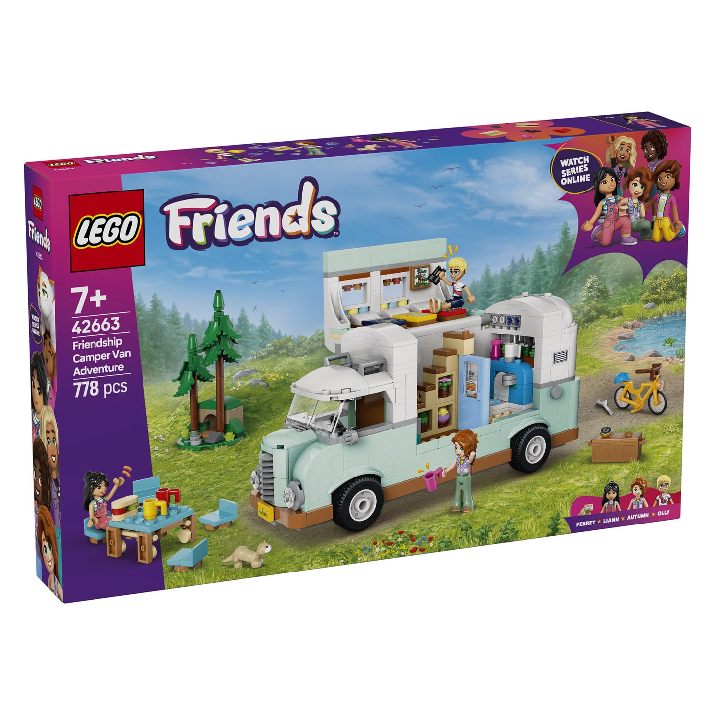 42663 LEGO Friends Friendship Camper Van Adventure