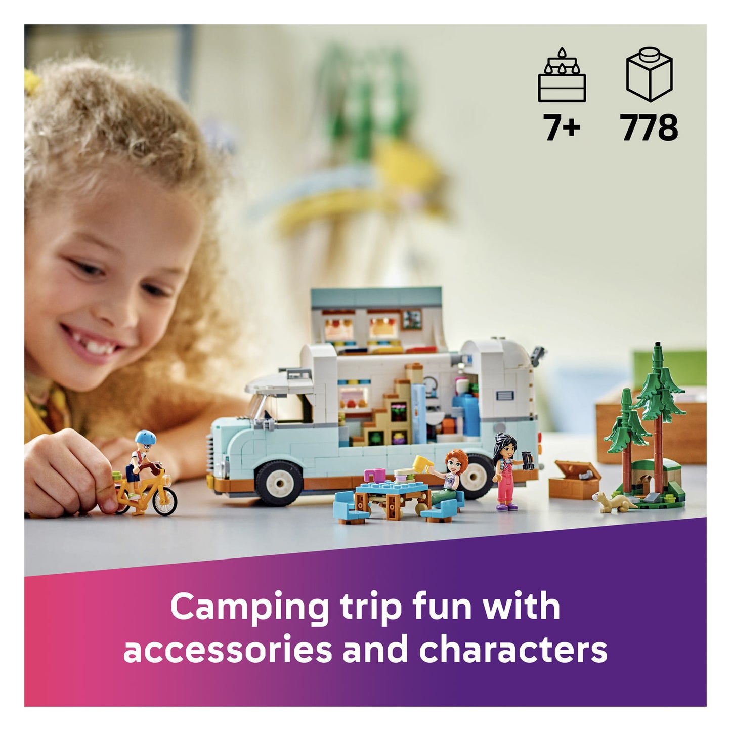 42663 LEGO Friends Friendship Camper Van Adventure