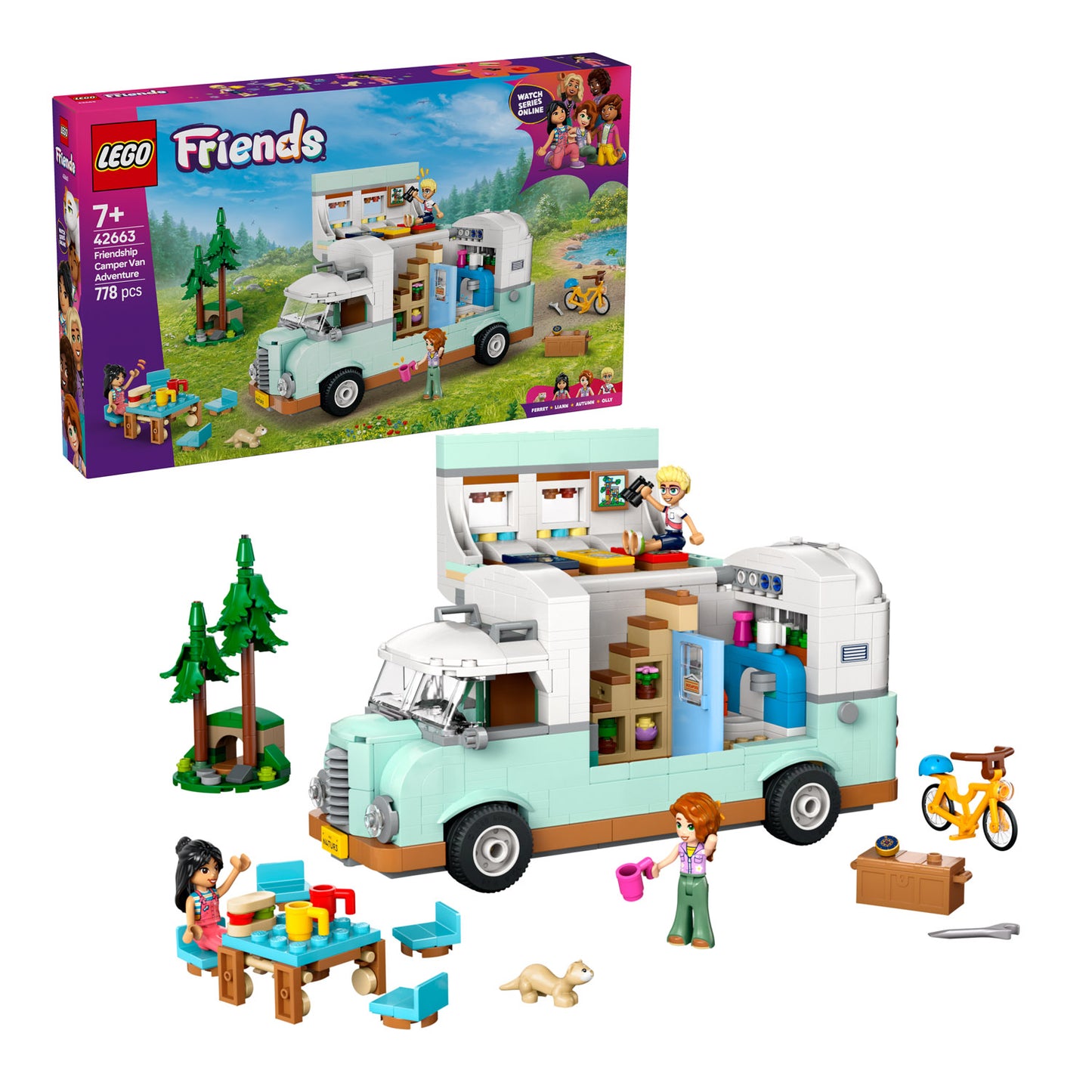 42663 LEGO Friends Friendship Camper Van Adventure