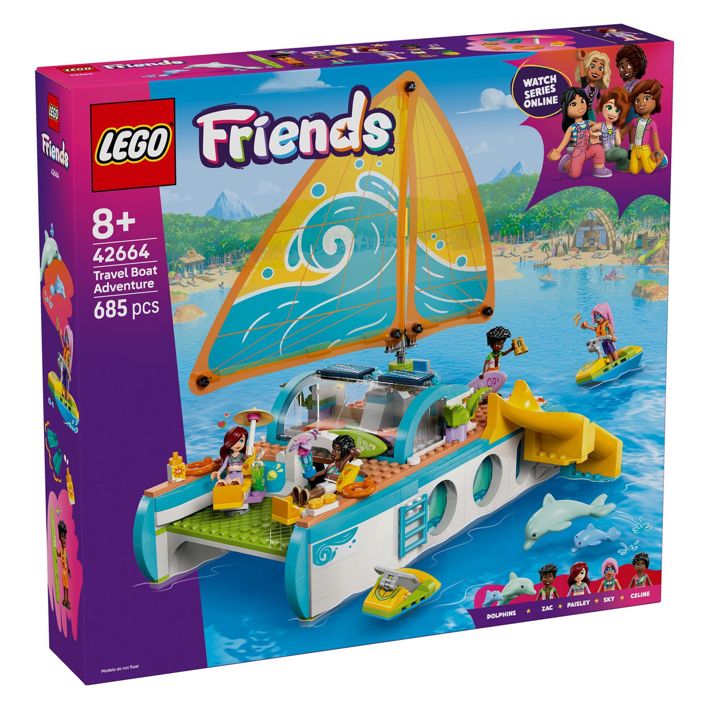 42664 LEGO Friends Travel Boat Adventure