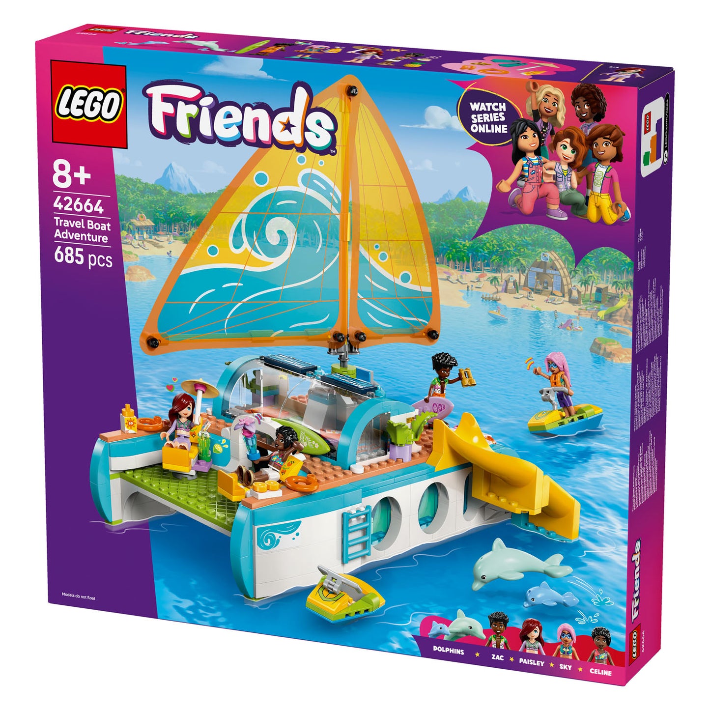 42664 LEGO Friends Travel Boat Adventure