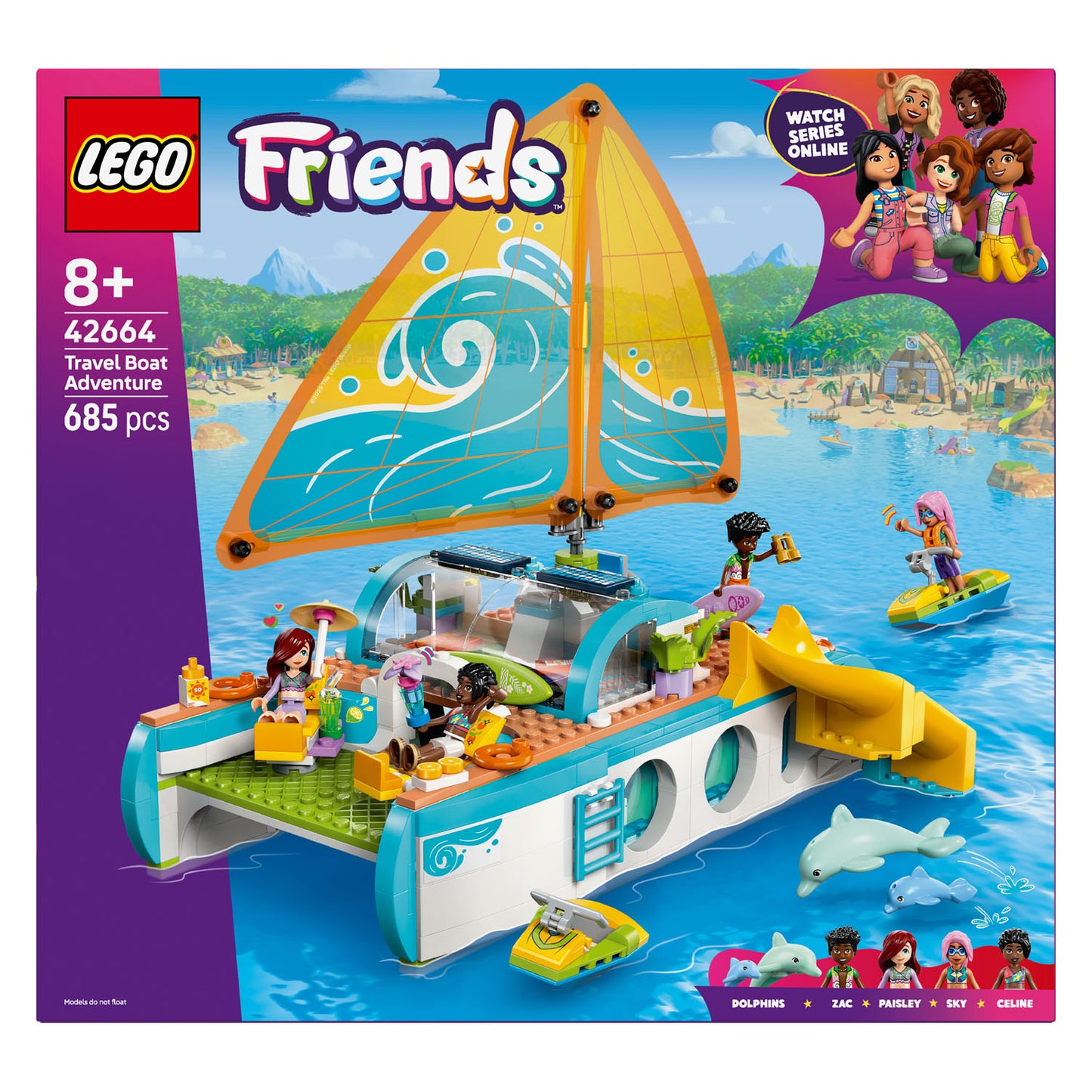 42664 LEGO Friends Travel Boat Adventure