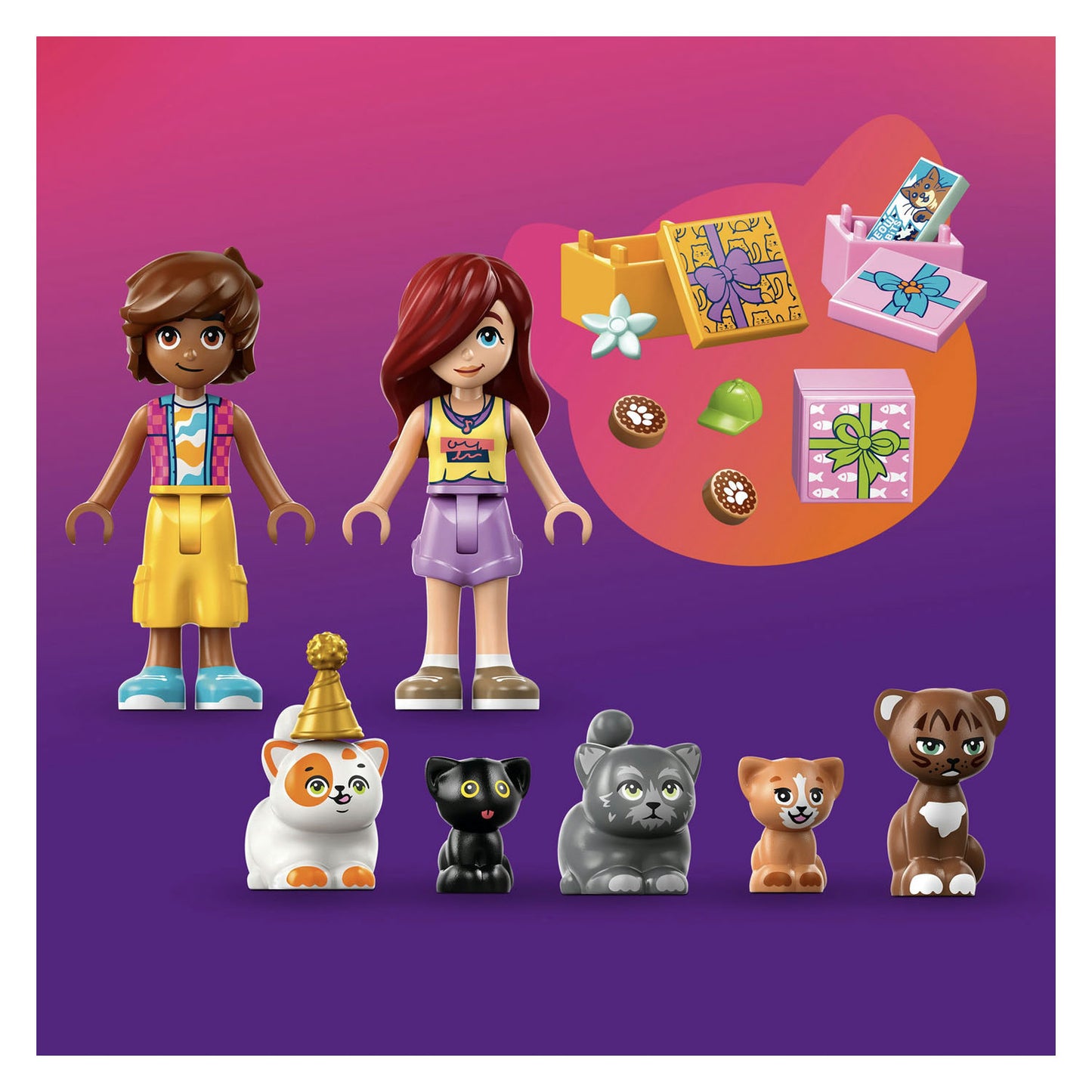 42666 LEGO Friends Cat Birthday Party & Tree House
