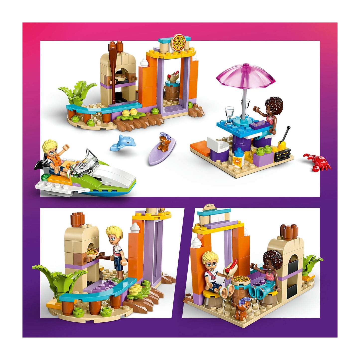 42672 LEGO Friends Creative Beach and Travel Suitcase Buildable Toy Set