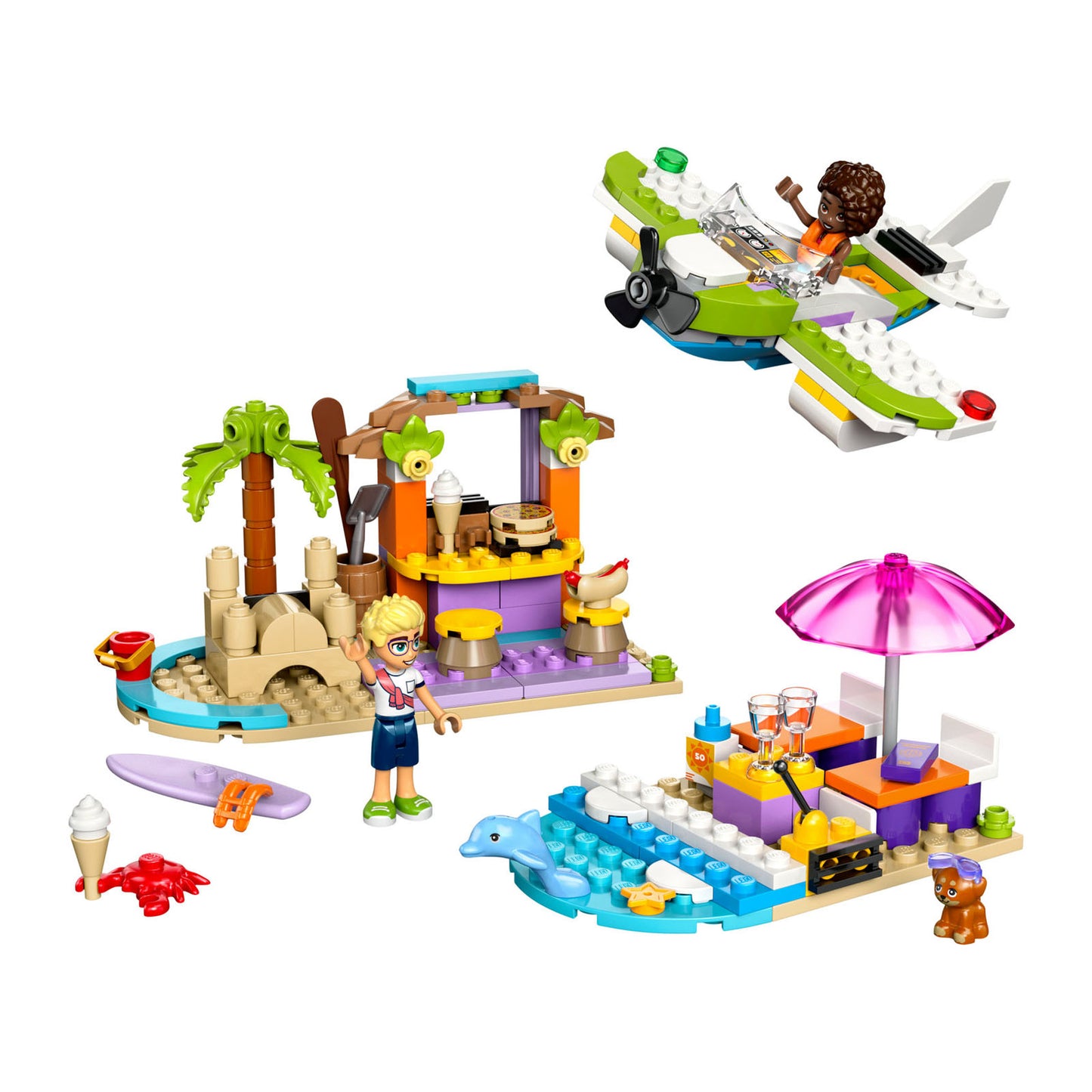 42672 LEGO Friends Creative Beach and Travel Suitcase Buildable Toy Set