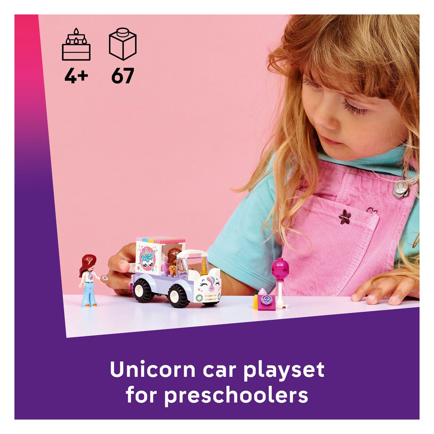 42675 LEGO Friends Unicorn Cake Delivery Car