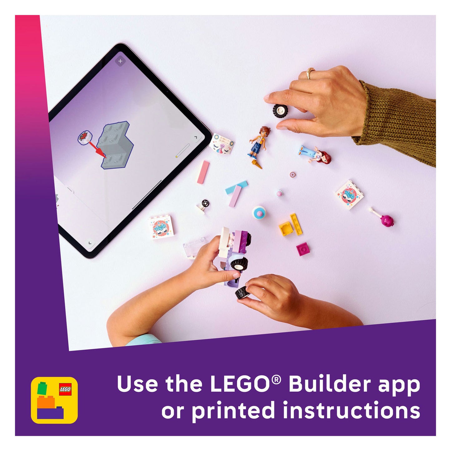 42675 LEGO Friends Unicorn Cake Delivery Car