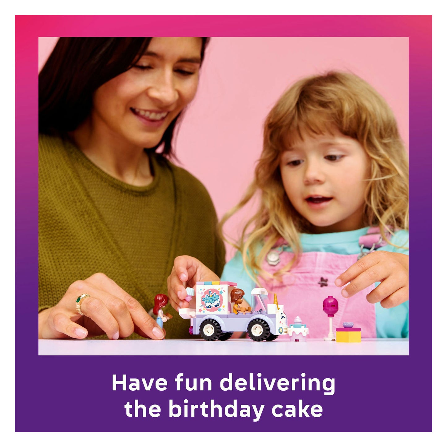 42675 LEGO Friends Unicorn Cake Delivery Car