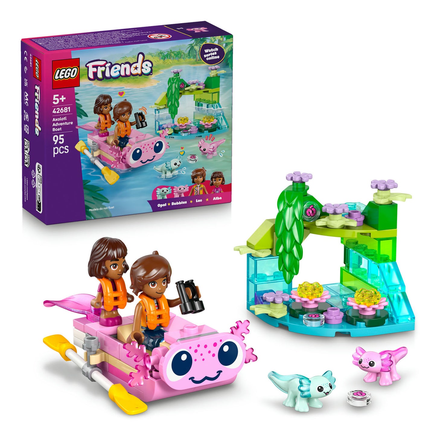 42681 LEGO Friends Axolotl Adventure Boat