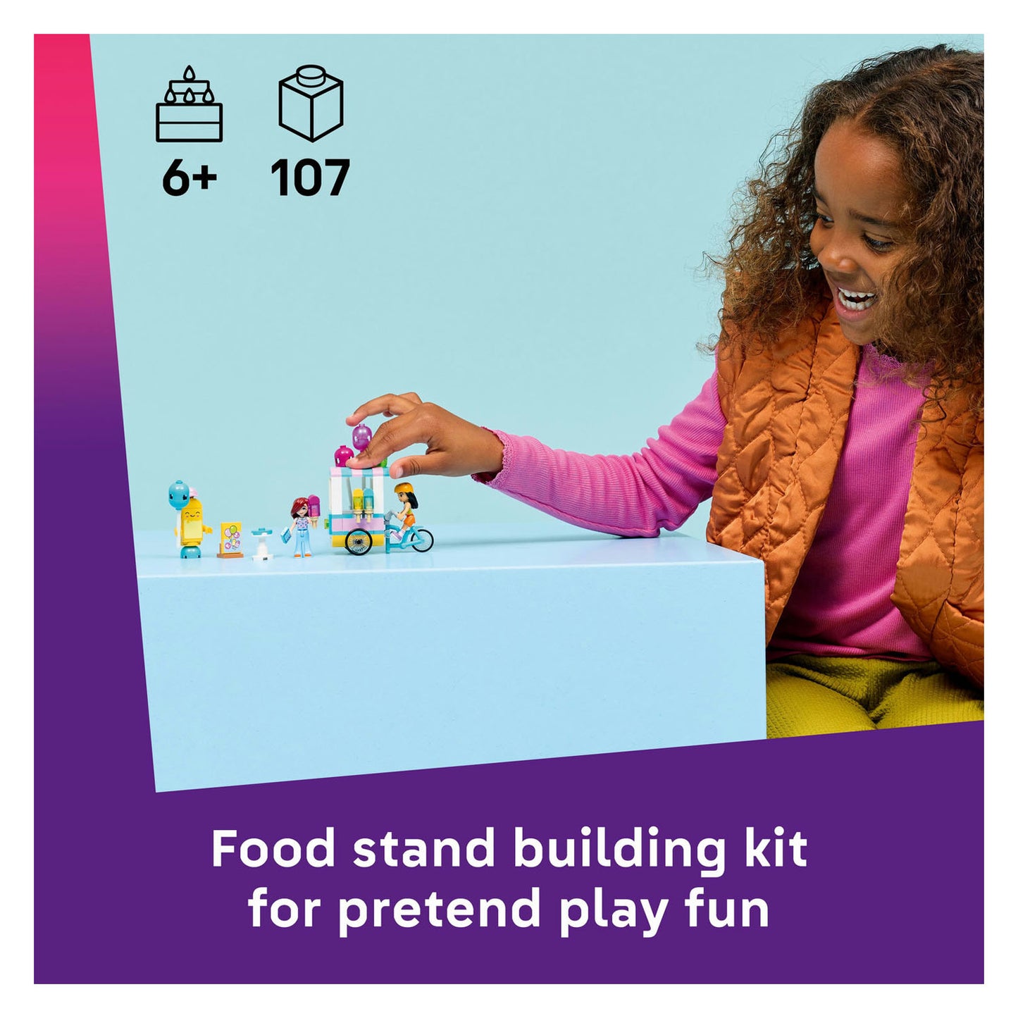 42692 LEGO Friends Ice Cream & Balloon Stand
