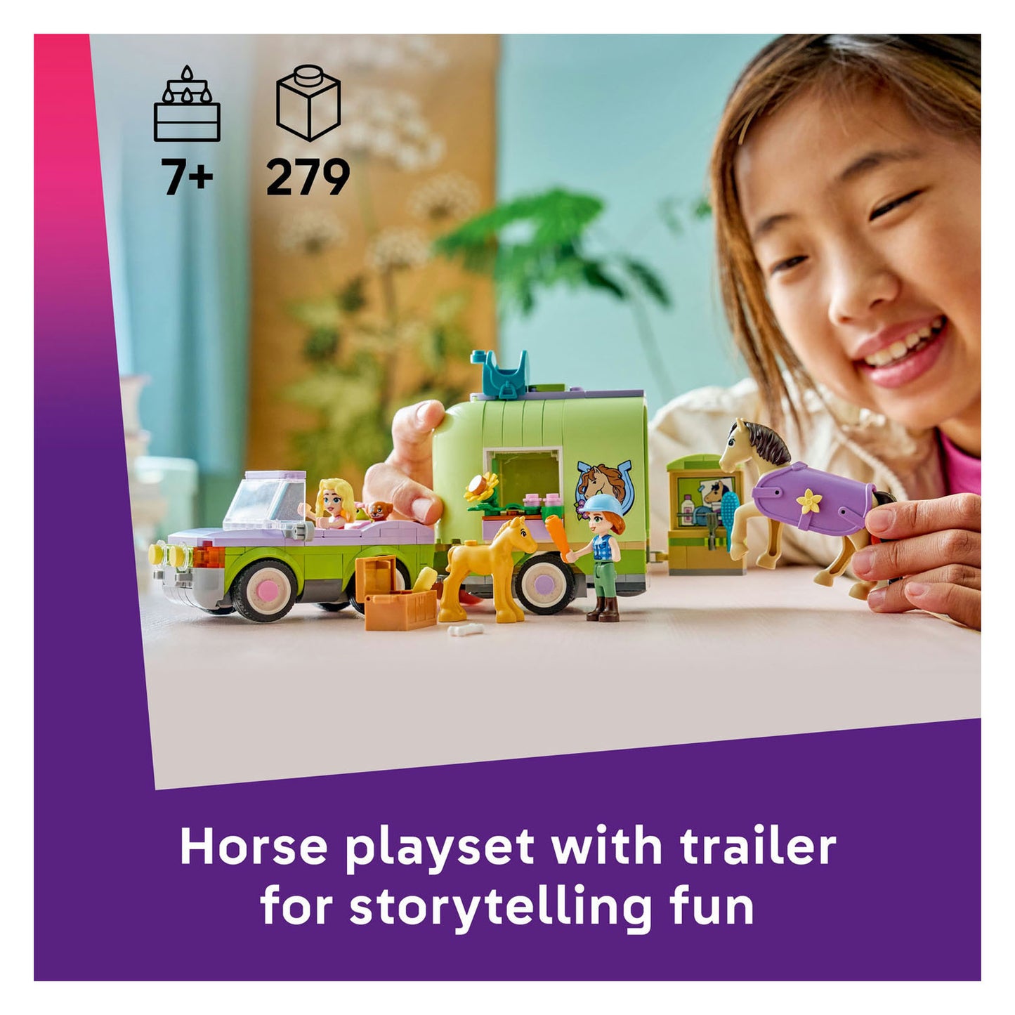 42695 LEGO Friends Horse & Baby Foal Trailer