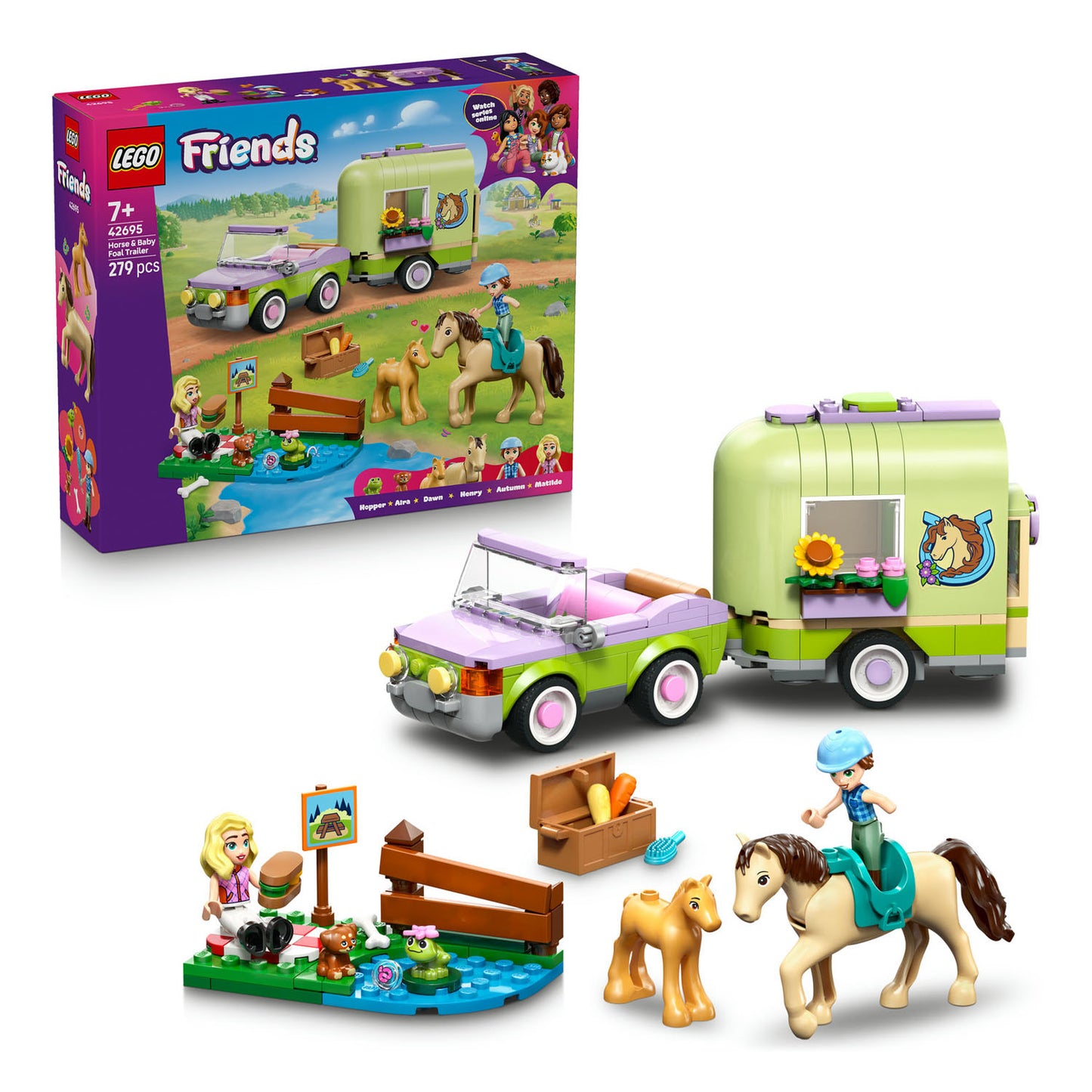 42695 LEGO Friends Horse & Baby Foal Trailer