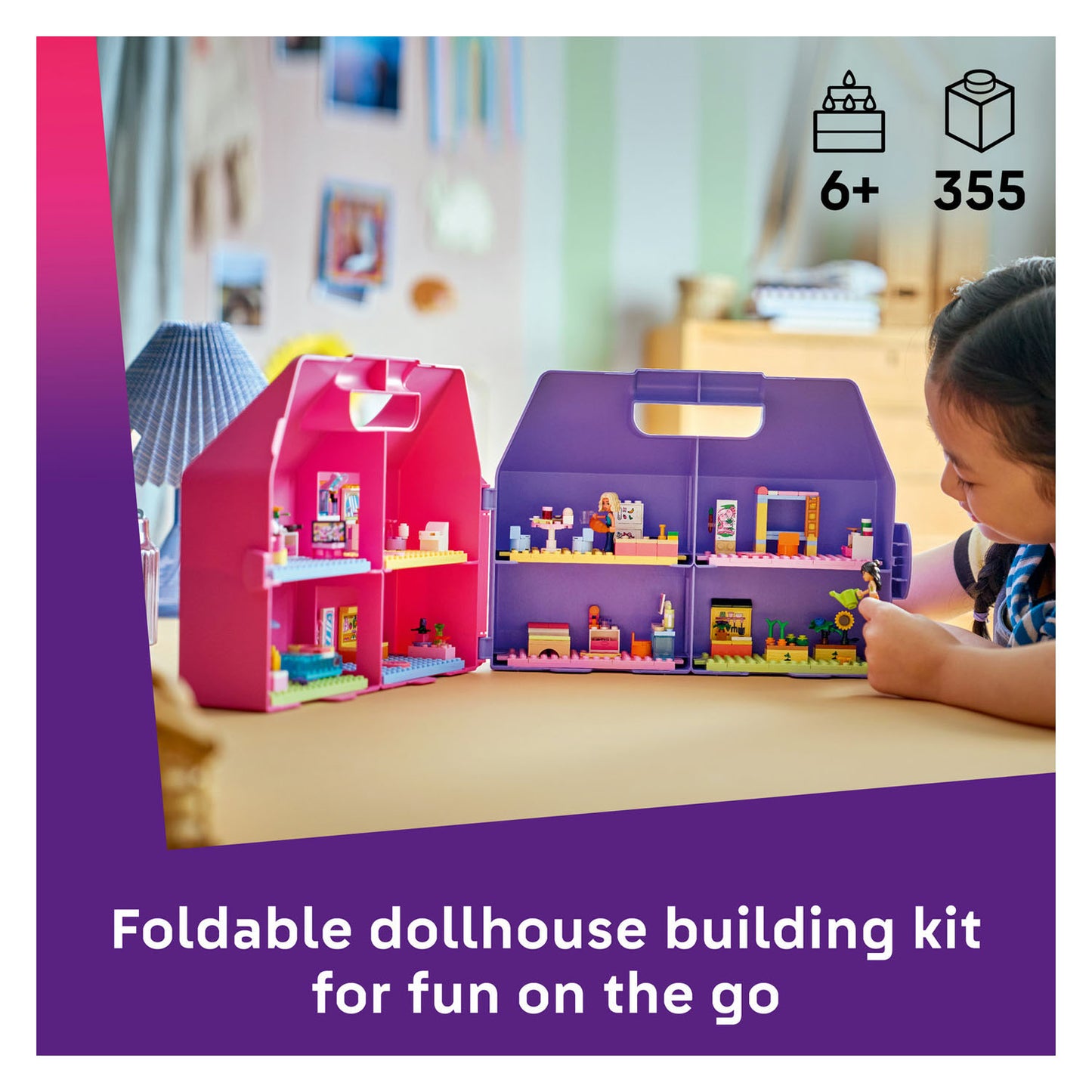 42697 Creative Dollhouse Suitcase