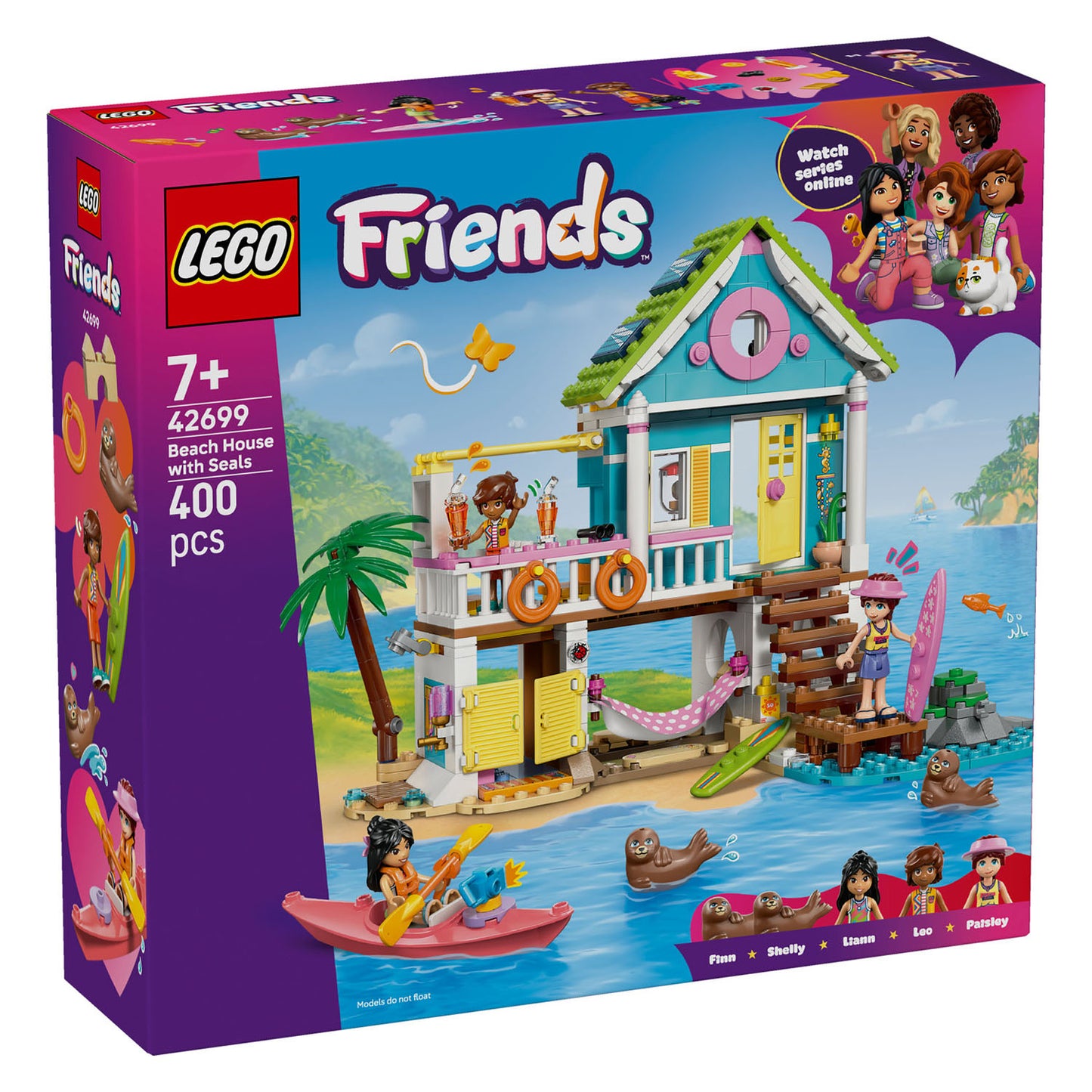 42699 LEGO Friends Beach House with Seals
