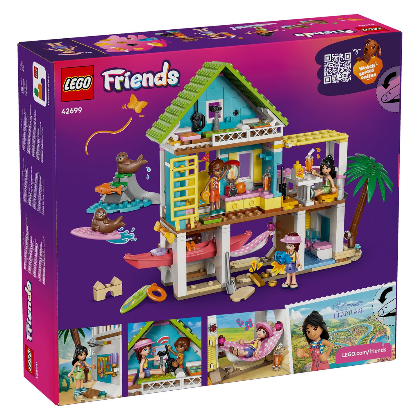 42699 LEGO Friends Beach House with Seals