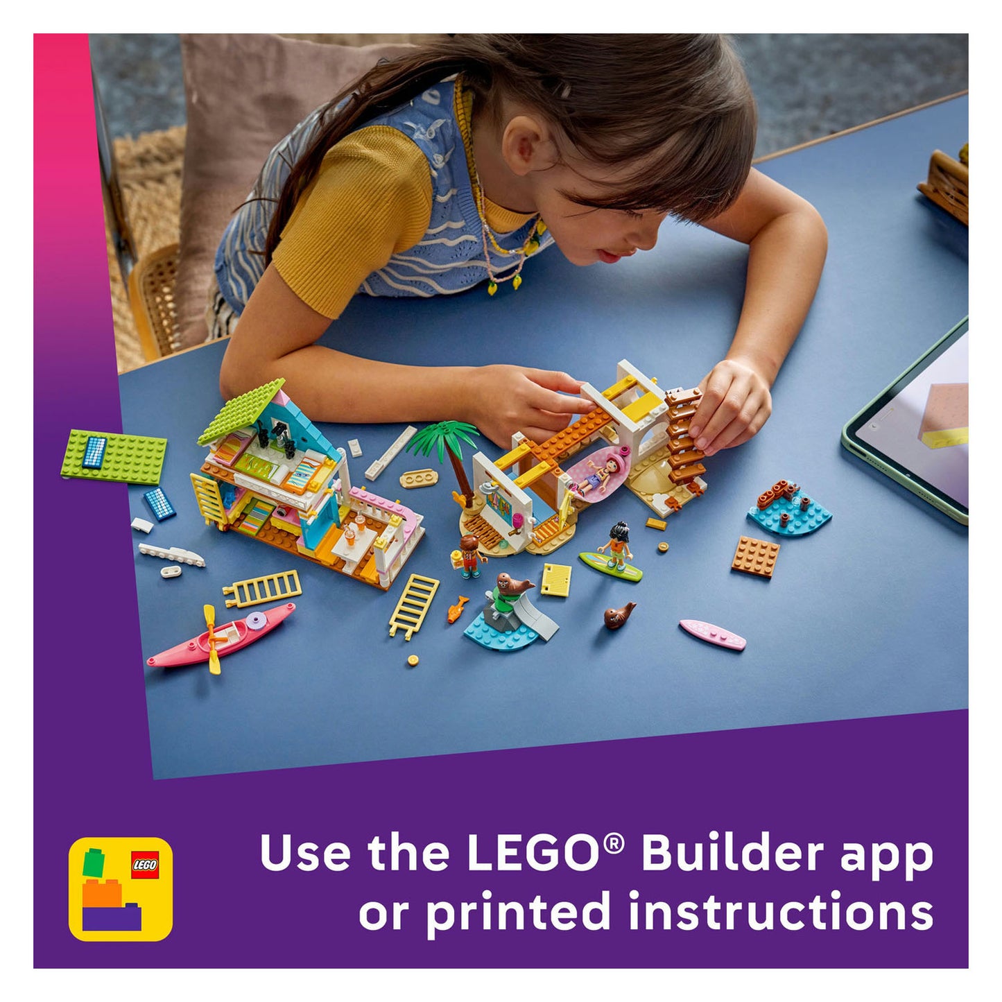 42699 LEGO Friends Beach House with Seals