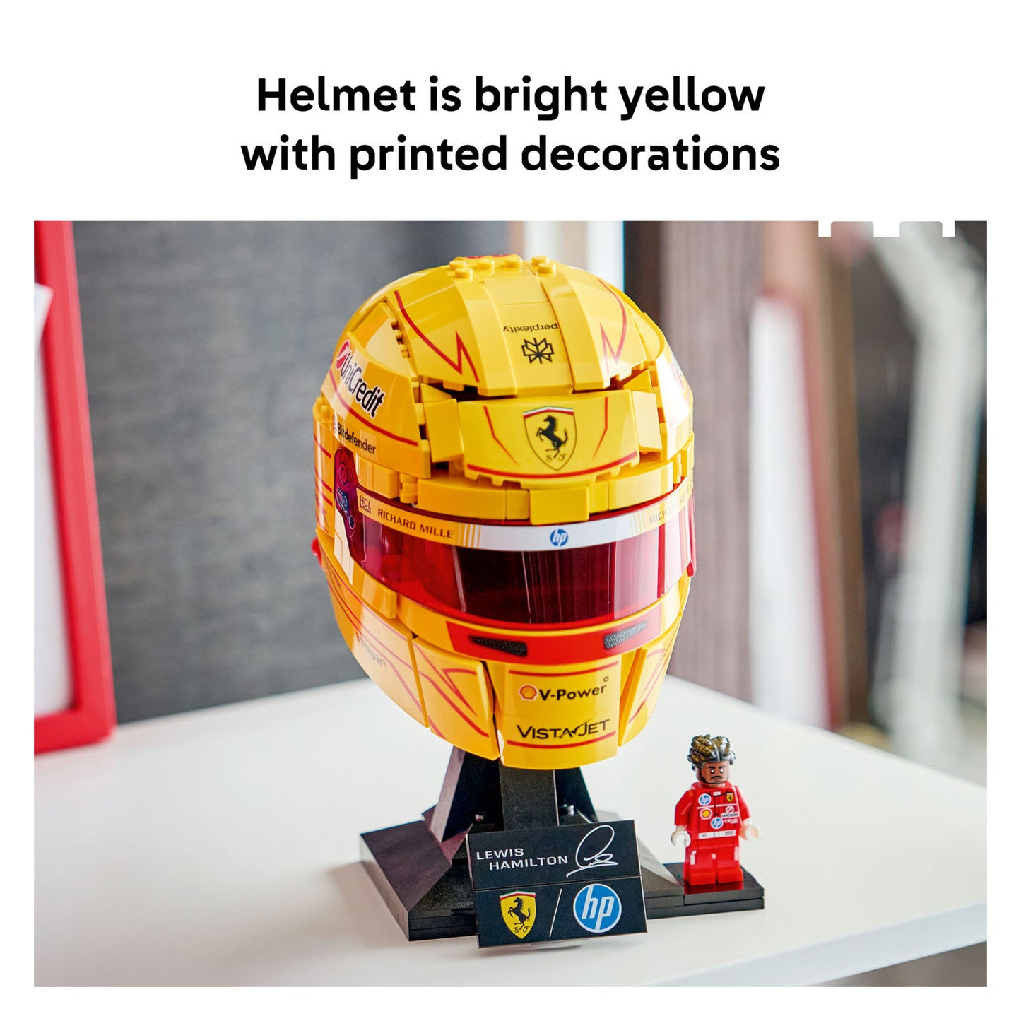 43022 Scuderia Ferrari HP Lewis Hamilton Helmet