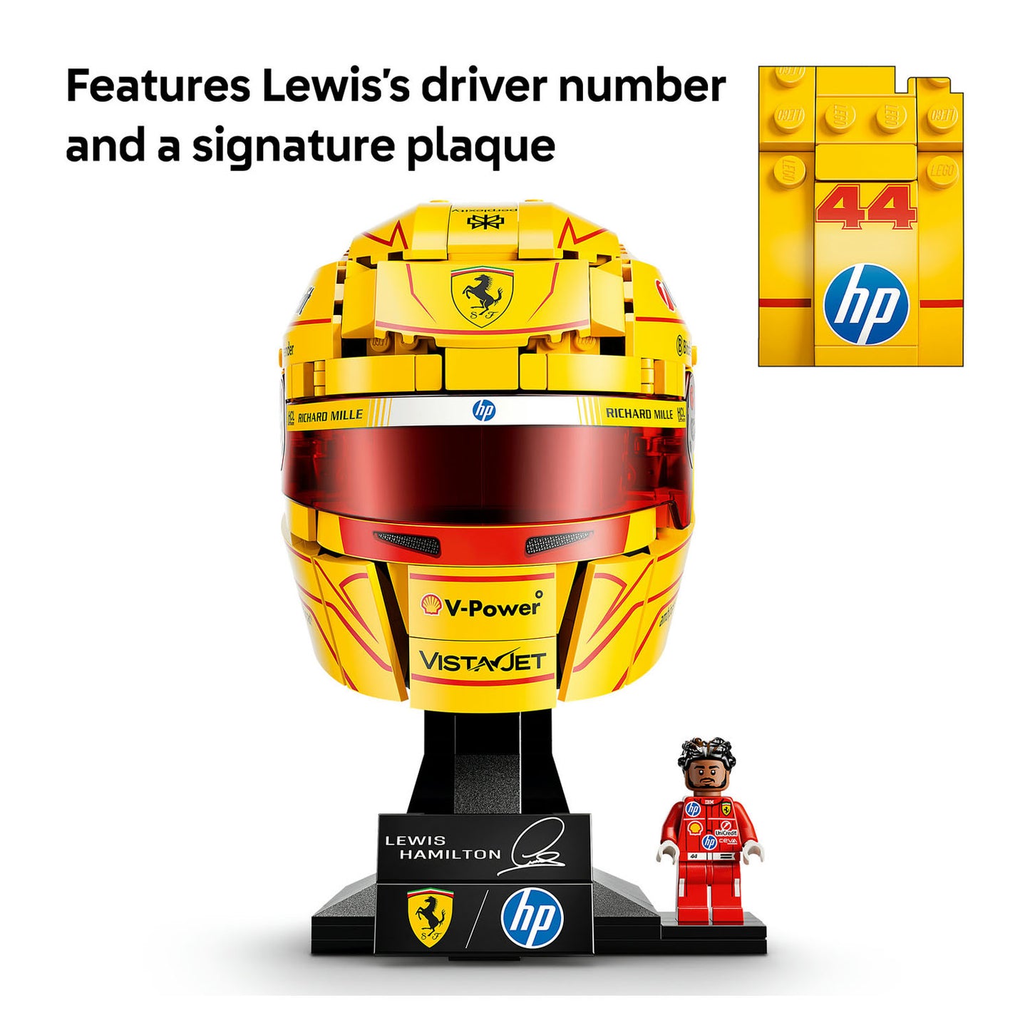 43022 Scuderia Ferrari HP Lewis Hamilton Helmet
