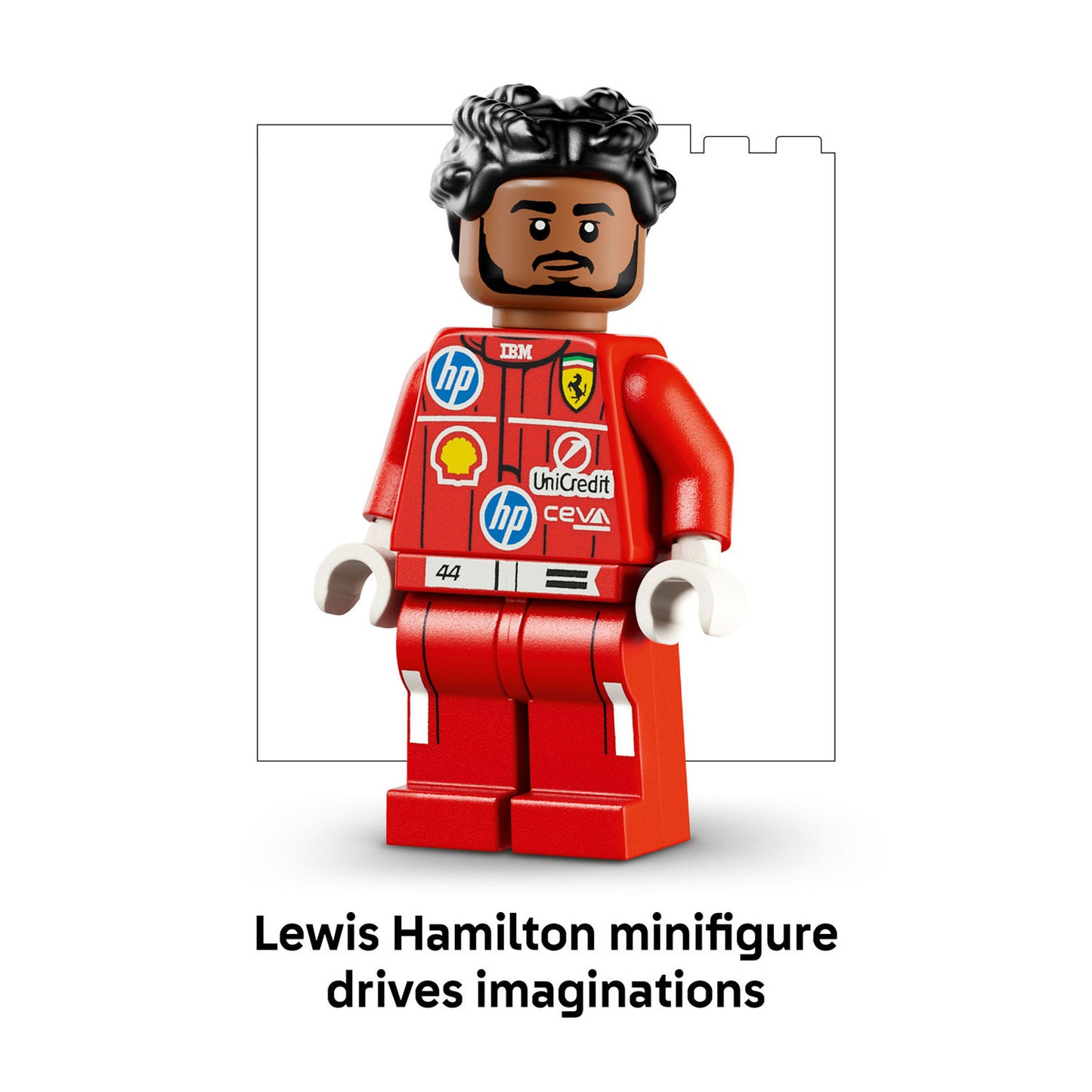 43022 Scuderia Ferrari HP Lewis Hamilton Helmet