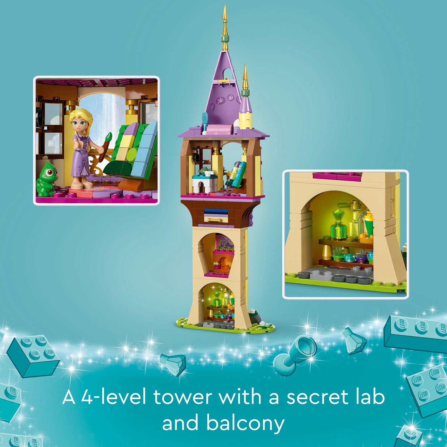 43241 LEGO Disney Princess Rapunzel's Tower & The Snuggly Duckling