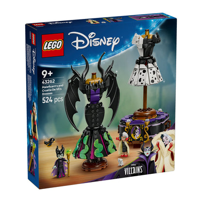 43262 LEGO Disney Villains Maleficent’s and Cruella De Vil’s Dresses