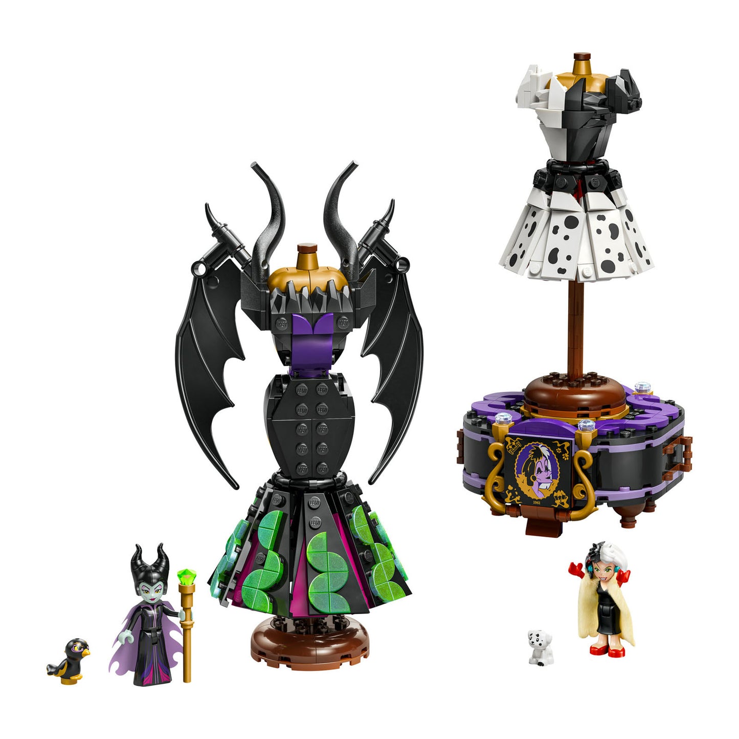 43262 LEGO Disney Villains Maleficent’s and Cruella De Vil’s Dresses