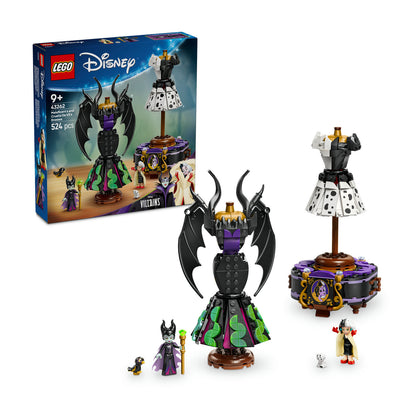 43262 LEGO Disney Villains Maleficent’s and Cruella De Vil’s Dresses