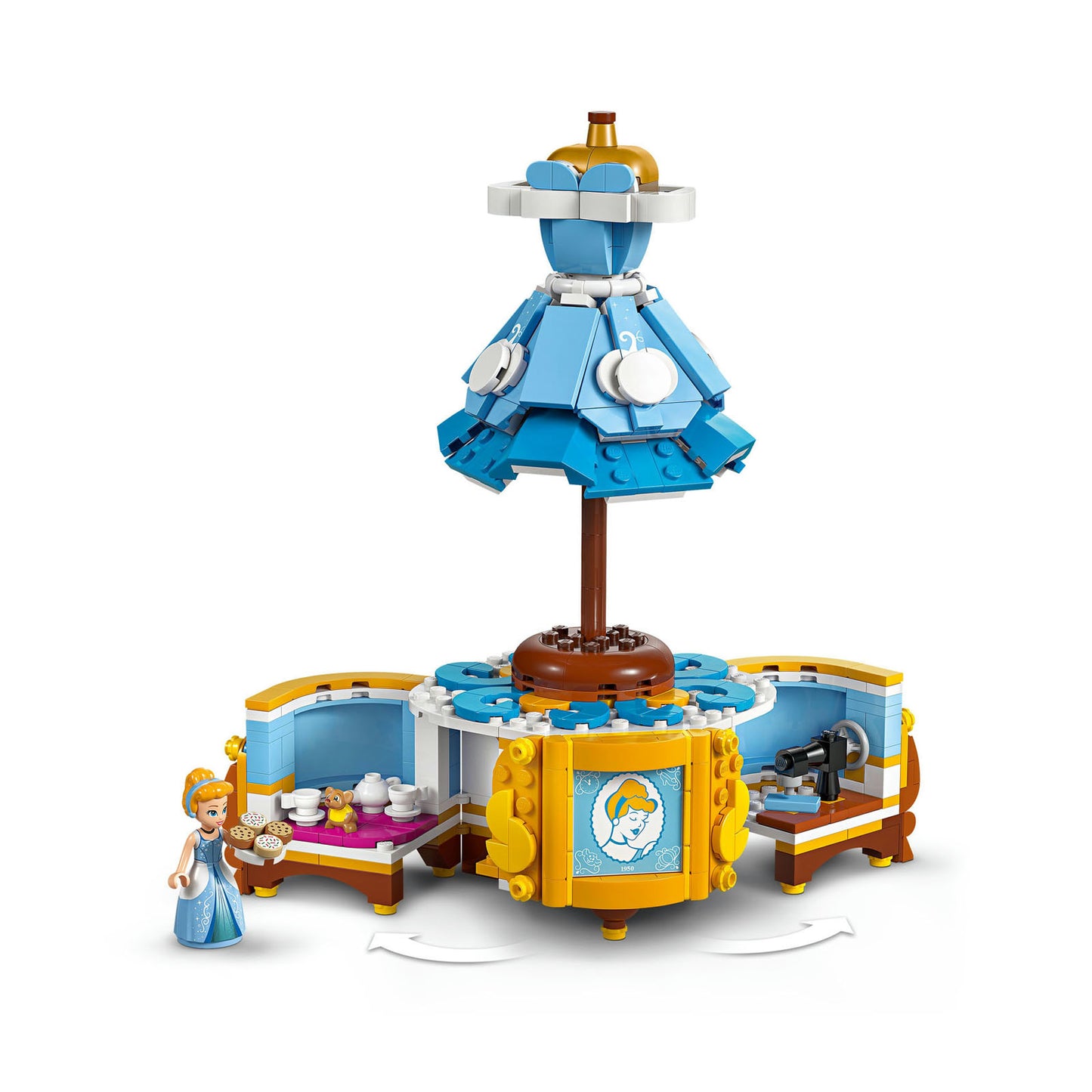 43266 LEGO Disney Princess Cinderella’s Dress Building Kit with Character