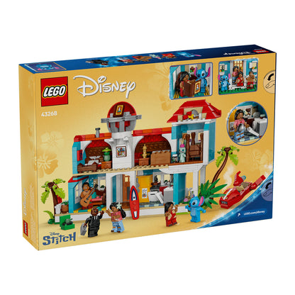 43268 LEGO Disney Lilo and Stitch Beach House Building Kit Playset