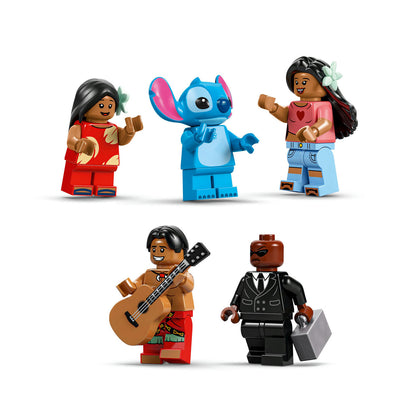 43268 LEGO Disney Lilo and Stitch Beach House Building Kit Playset