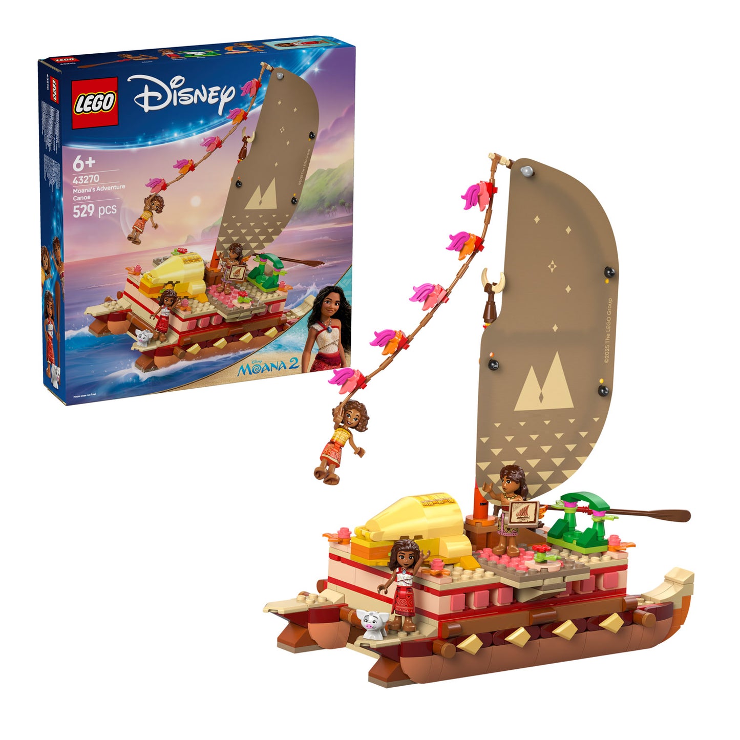 43270 LEGO Disney Princess Moana's Adventure Canoe