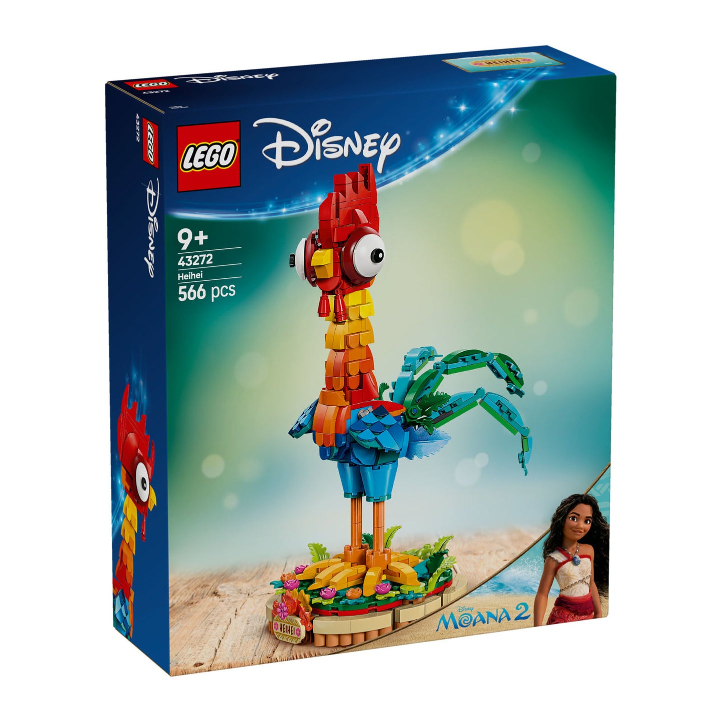 43272 LEGO Disney Moana 2 Heihei Buildable Animal Model Kit