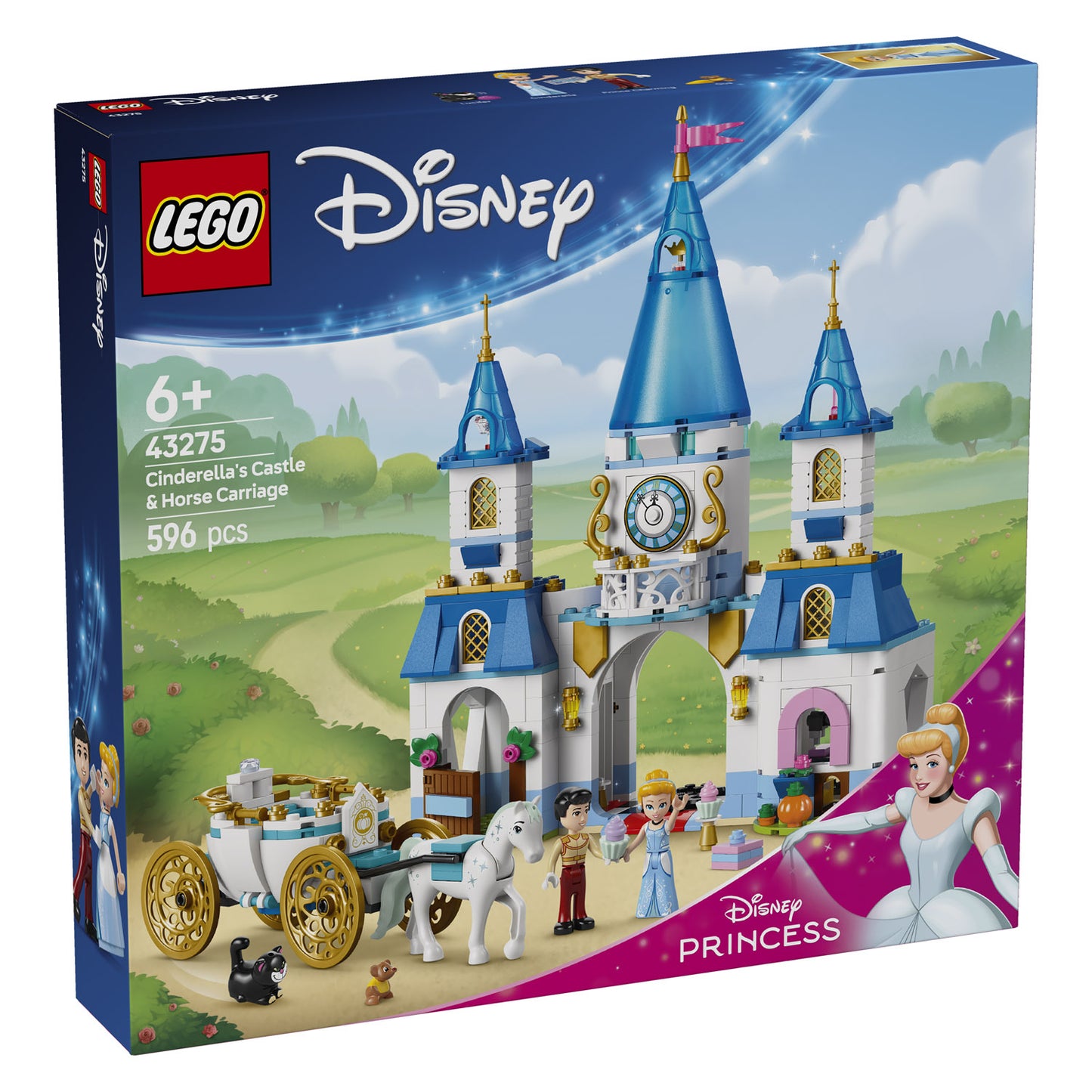 43275 LEGO Disney Princess Cinderella's Castle & Horse Carriage