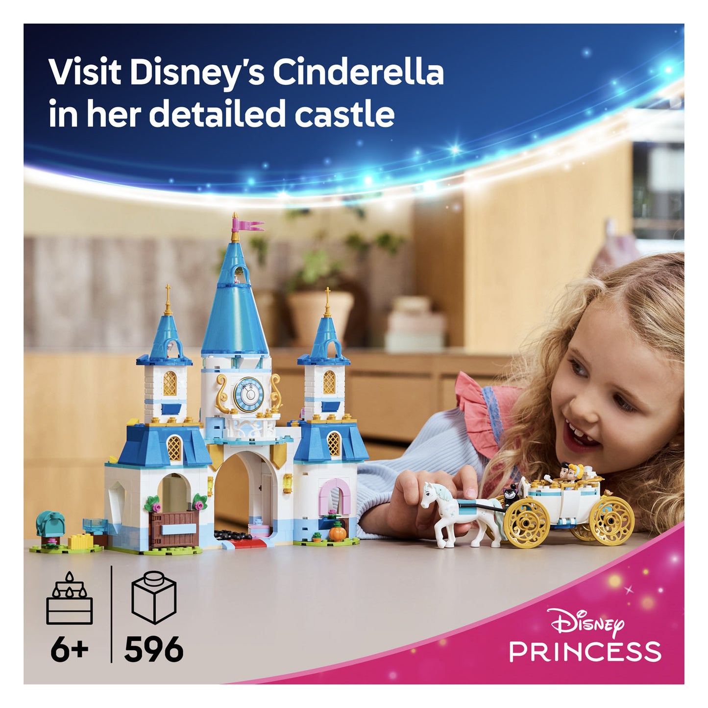 43275 LEGO Disney Princess Cinderella's Castle & Horse Carriage