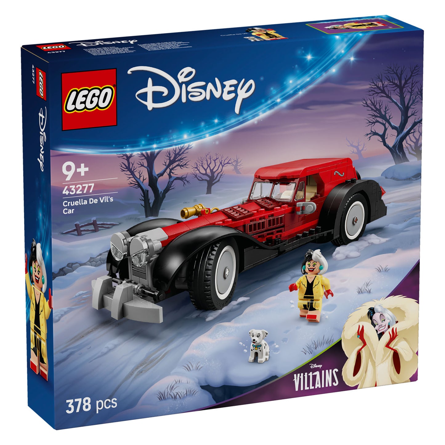 43277 LEGO Disney Cruella De Vil’s Car