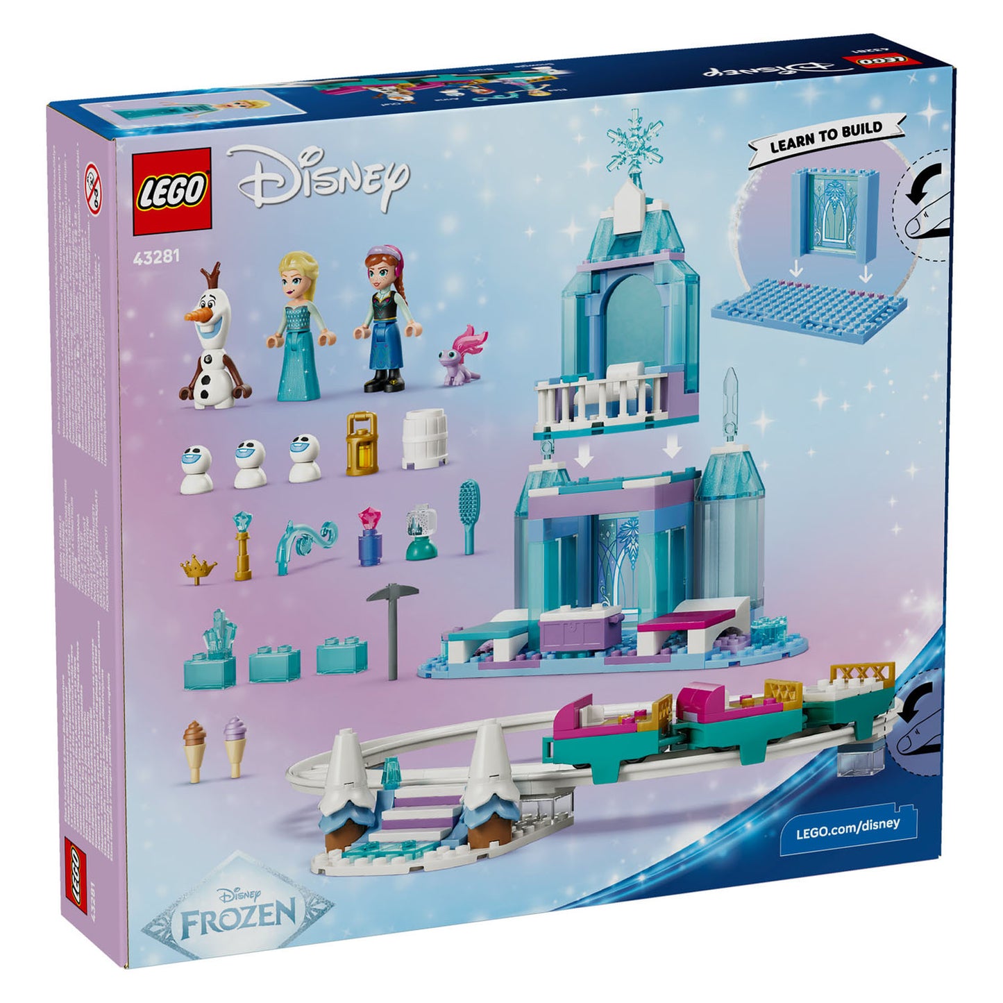 43281 LEGO Disney Princess Elsa's Ice Castle & Snow Ride Adventure
