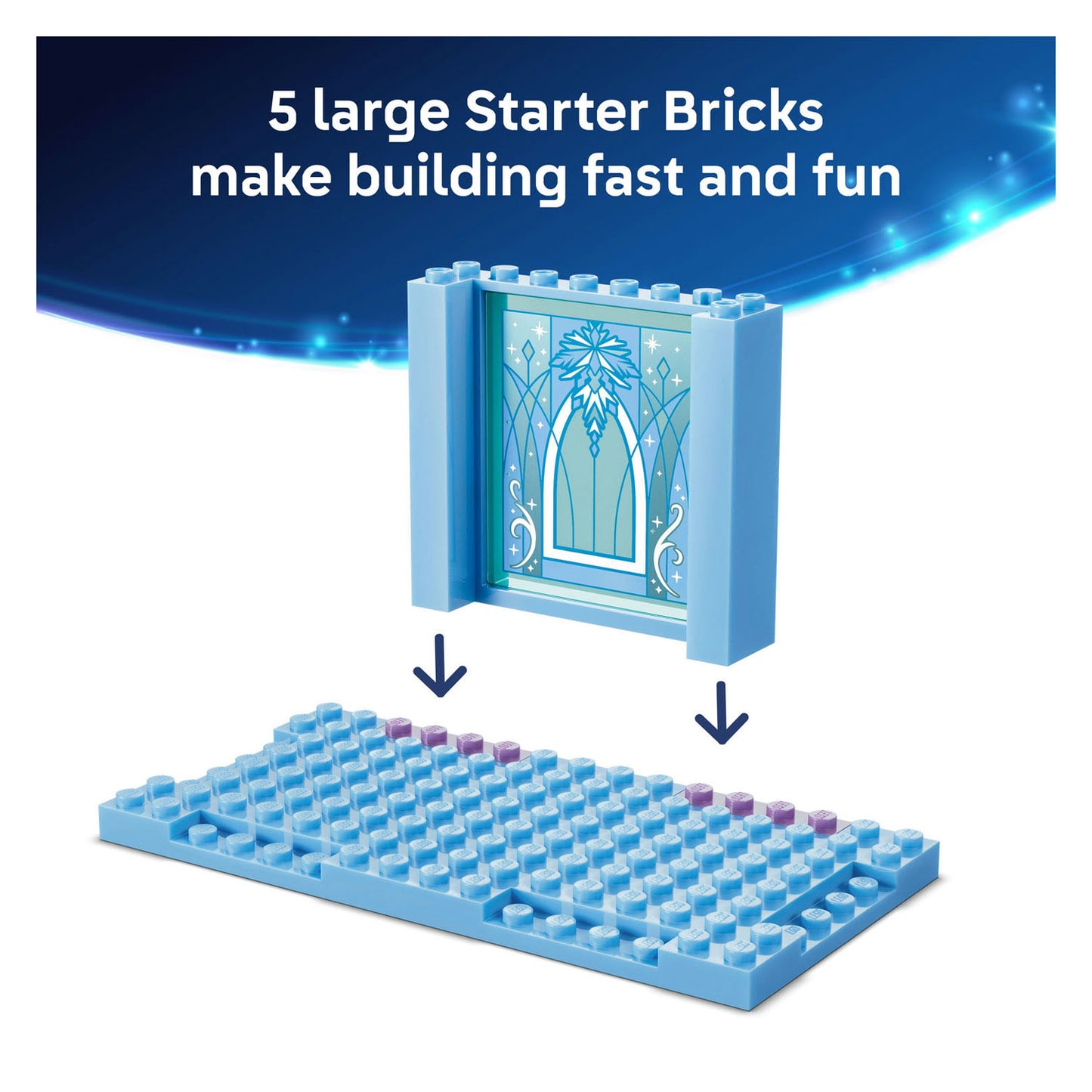 43281 LEGO Disney Princess Elsa's Ice Castle & Snow Ride Adventure