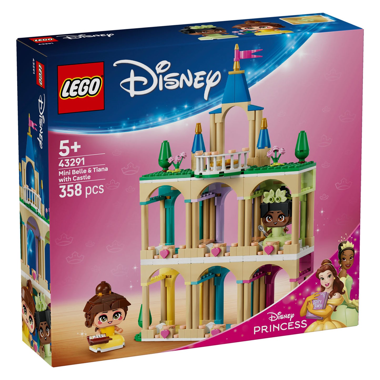 43291 LEGO Disney Princess Mini Belle & Tiana with Castle