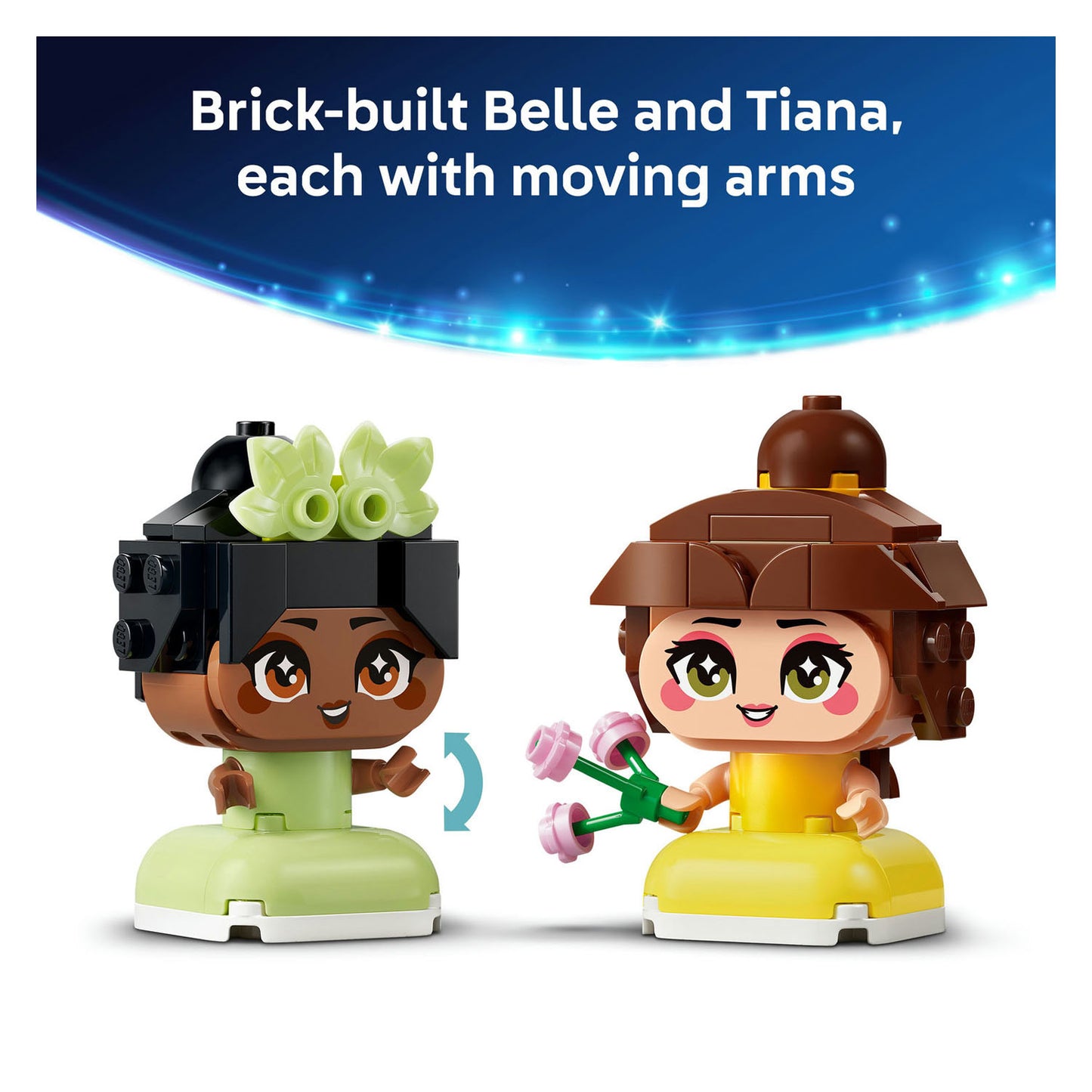 43291 LEGO Disney Princess Mini Belle & Tiana with Castle