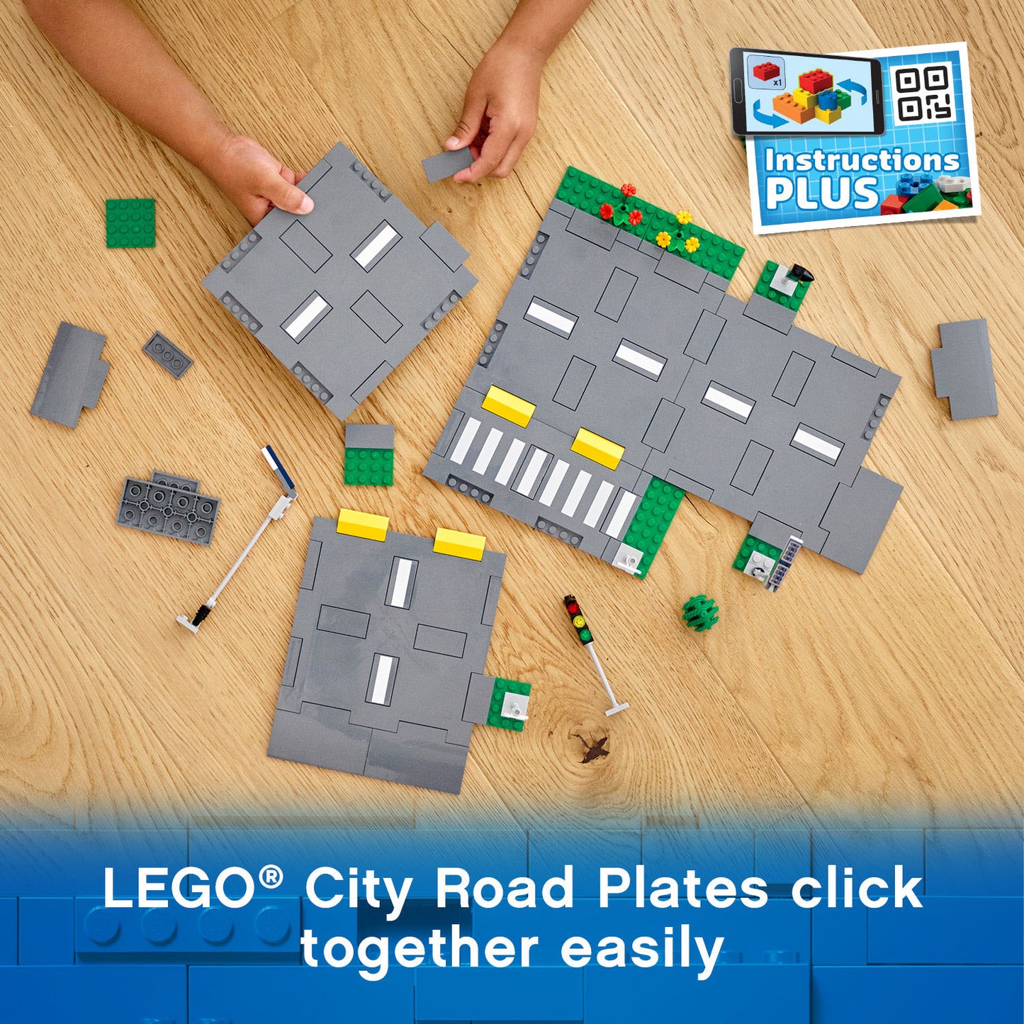 60304 LEGO City Road Plates