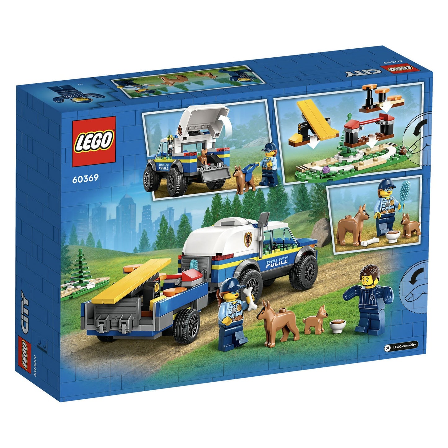 60369 LEGO City Mobile Police Dog Training