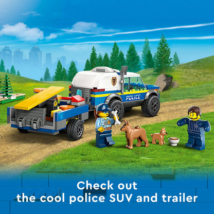 60369 LEGO City Mobile Police Dog Training