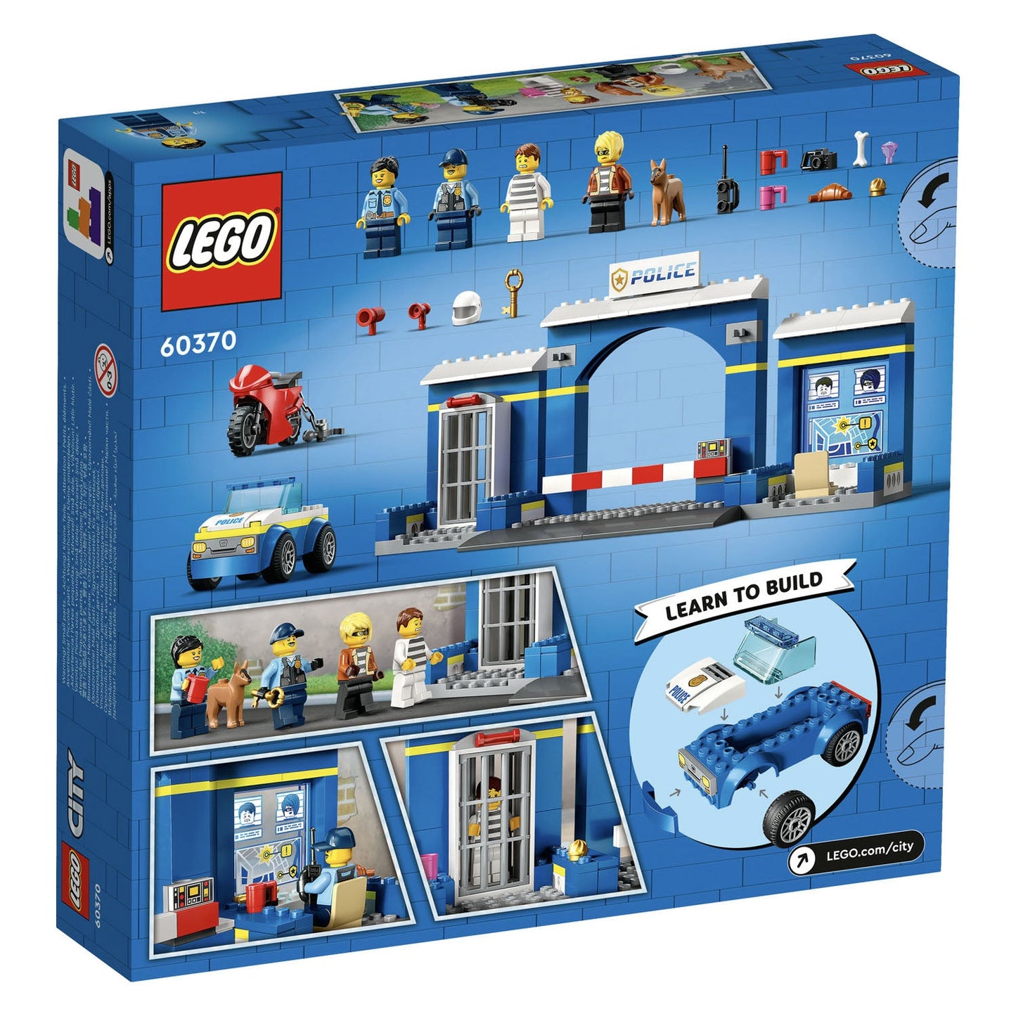 60370 LEGO City Police Station Chase